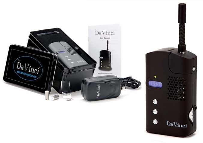 The DaVinci portable vaporizer